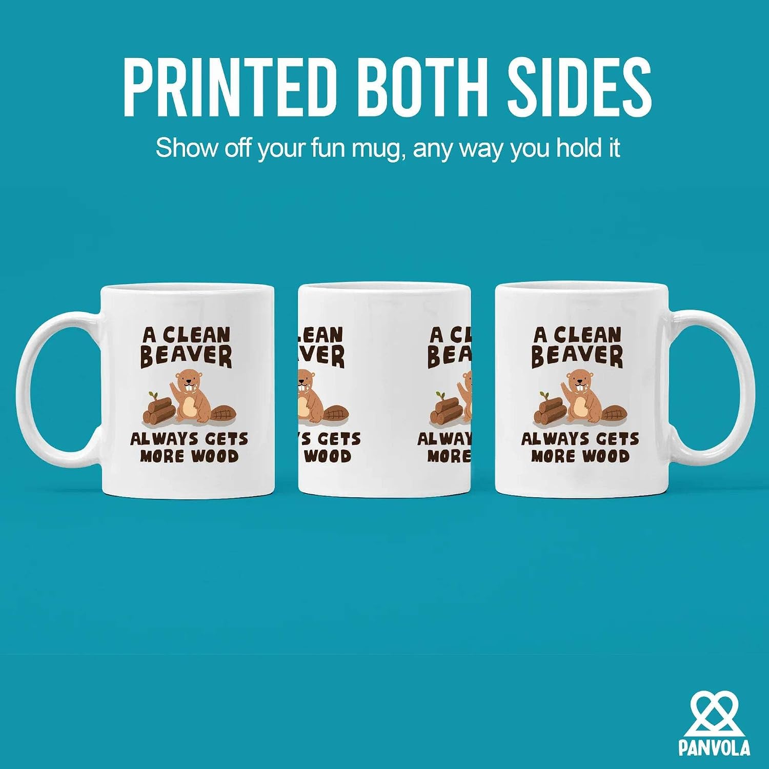 A Clean Beaver Always Gets More Wood Beaver Lover Gifts Sarcastic Gag Gifts Funny Adult Humor Joke Novelty Drinkware Ceramic Mug 11 oz White