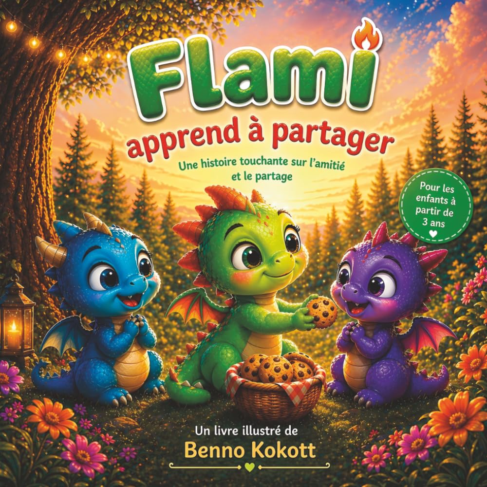 Flami: apprend à partager (FLAMI – Histoires de courage pour enfants)