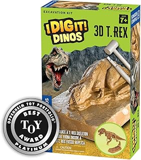 Thames & Kosmos 657550 I Dig It! Dinos 3D T. Rex Excavation | Science Kit | 3D Tyrannosaurus Rex Dinosaur Skeleton | Paleontology | Dinosaur Toy | Oppenheim Toy Portfolio Platinum Award Winner