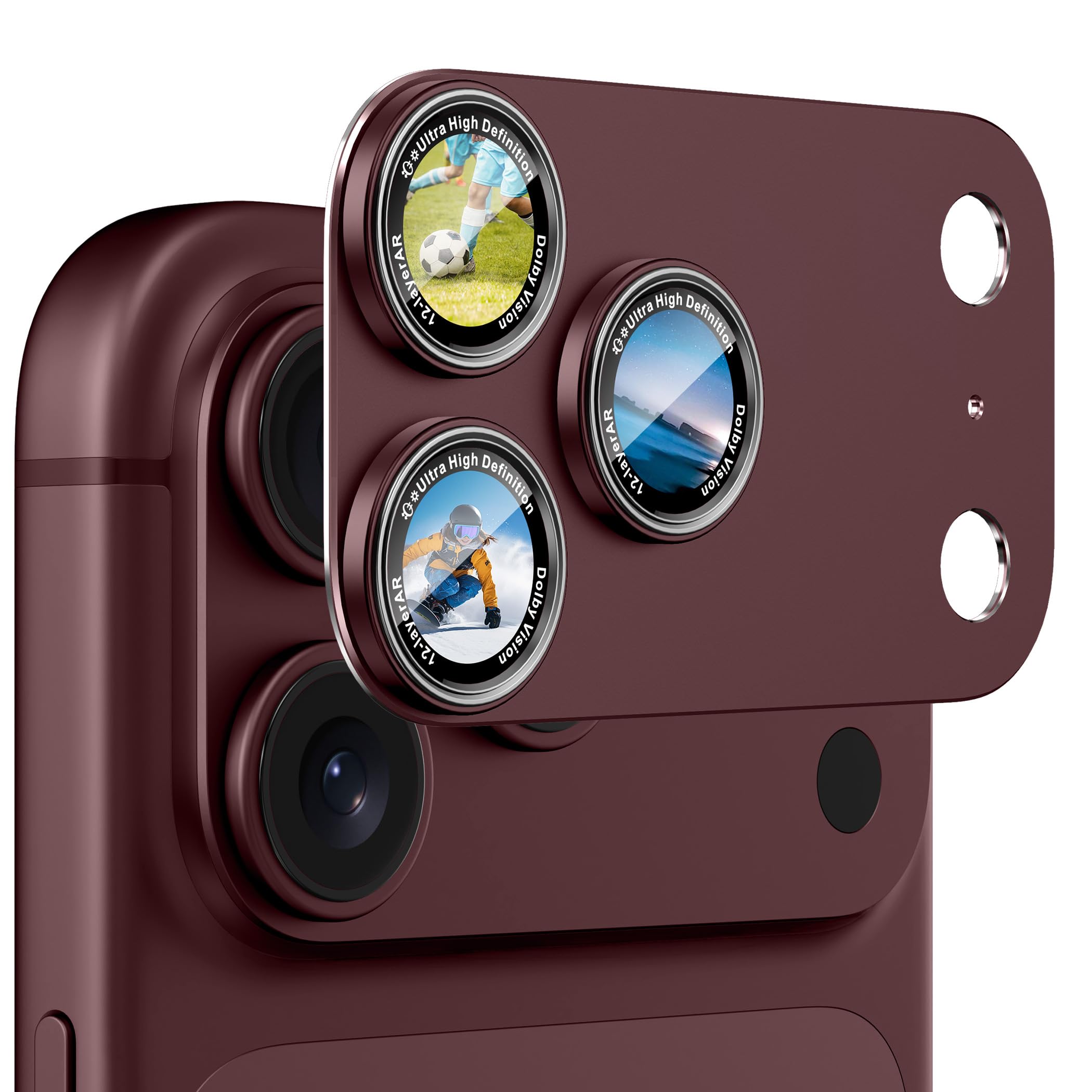 CACOE Metal Camera Lens Protector Cover for iPhone 18 Pro Max