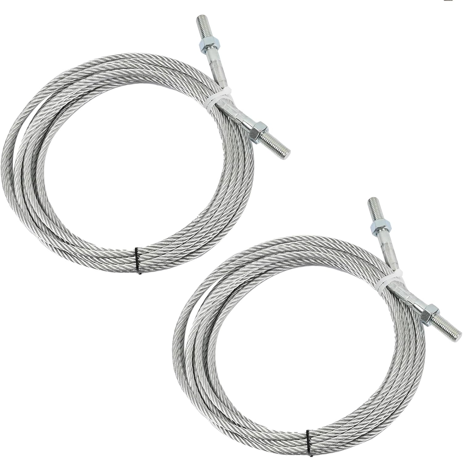 Equalizer Cables N372 Compatible with Rotary SPOA10 Lift 2-Post Lifts Cable Wire Rope Threaded Stud Replace BH7529-86