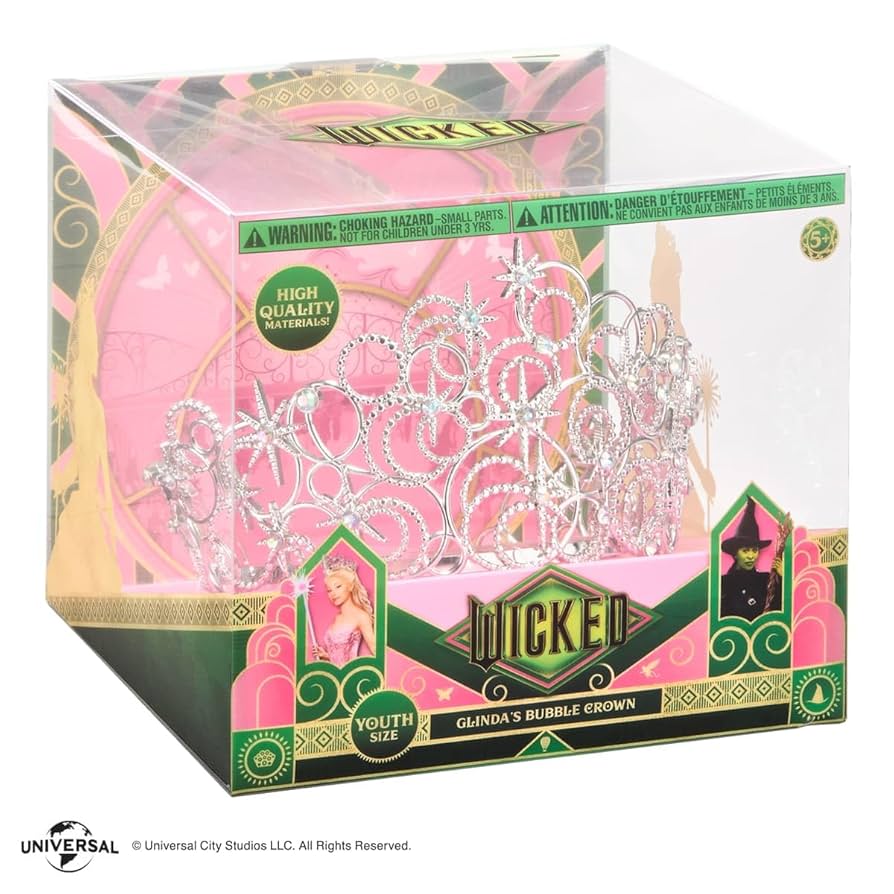 ウィキッド　グリンダ　バブルクラウン　杖 Amazon.co.jp: Wicked:Glinda Bubble Wand-The Noble Collection