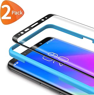Bewahly Protector de Pantalla Samsung Galaxy S9 Plus con Kit de Instalaci?n, 3D Cristal Templado para Samsung Galaxy S9 Plus, 9H Alta Definicion sin Burbujas [2 Piezas]