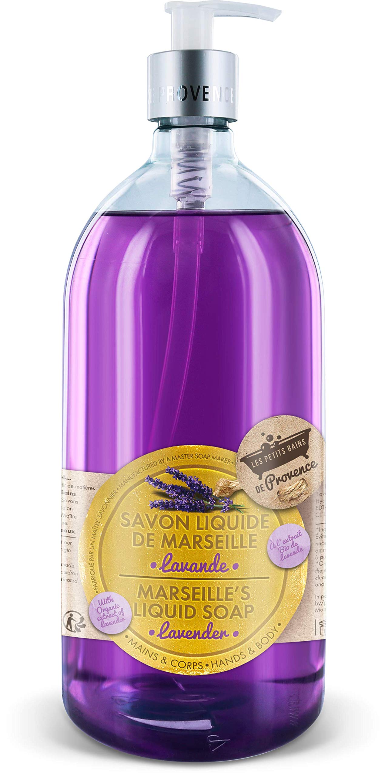 Les Petits Bains de Provence - Amount without SOAP 1 Lavender shower gel L small baths of Provence