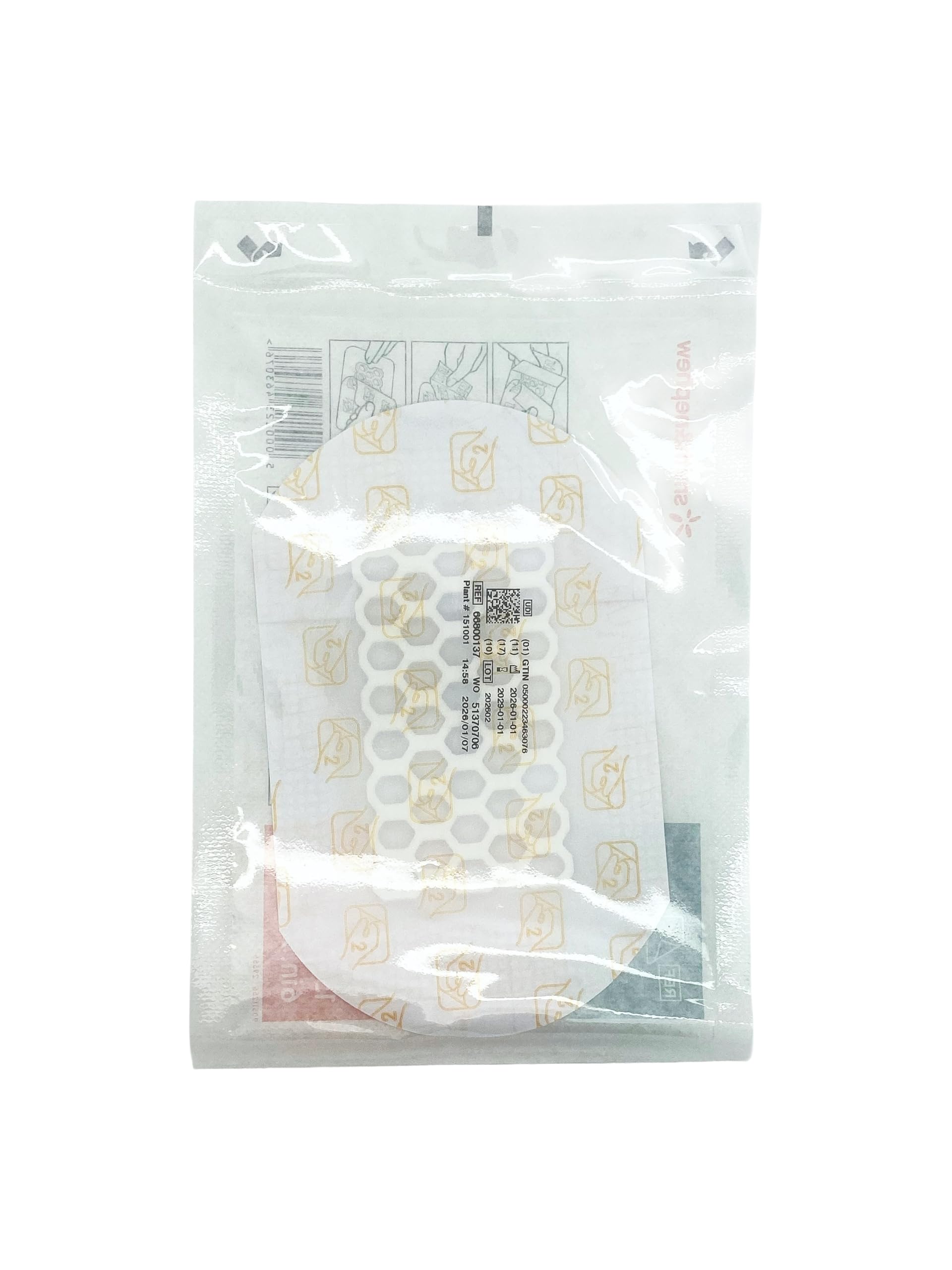 Smith+Nephew Opsite Post-Op Visible 10x15 cm | Medicazione Trasparente con Tampone a Nido d'Ape | 20 Pezzi