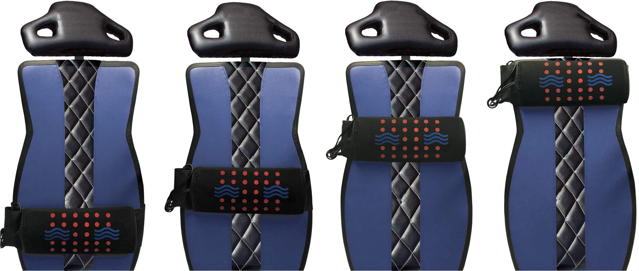 health gear deluxe inversion table with vibration heat and massage Deluxe Indoor Body Flex Exercise Equipment Inversion Table with Vibration  Back Massage & Heat Folding Gravity Therapy Chair main image 1