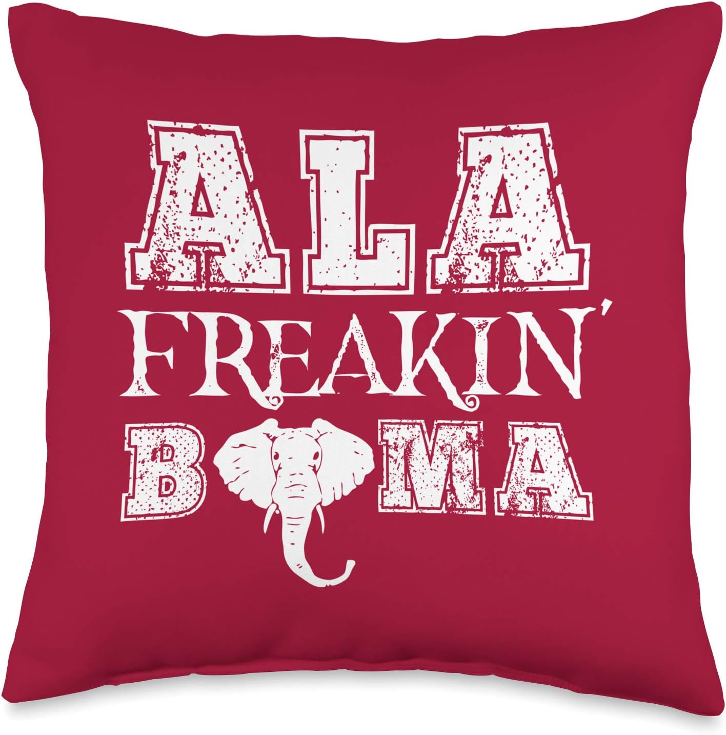 Ala Freakin Bama Alabama Throw Pillow