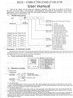 Vista 8 de REX-C100 - Controladores de temperatura PID (100 – 240 V, termopar con sensor K + 40 A SSR para la elaboración del hogar (no admite RT100)