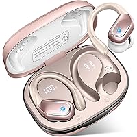 Cuffie Bluetooth Sport, 75 Ore Auricolari Bluetooth 5.4 con 4 ENC Mics