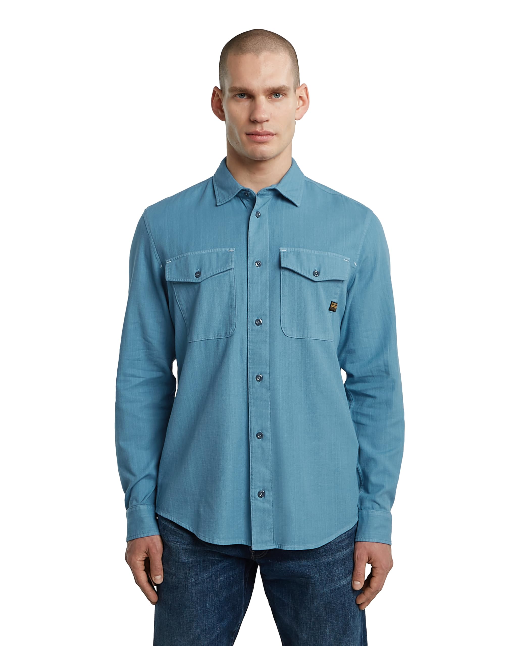G-STAR Marine Slim Long Sleeve Shirt L