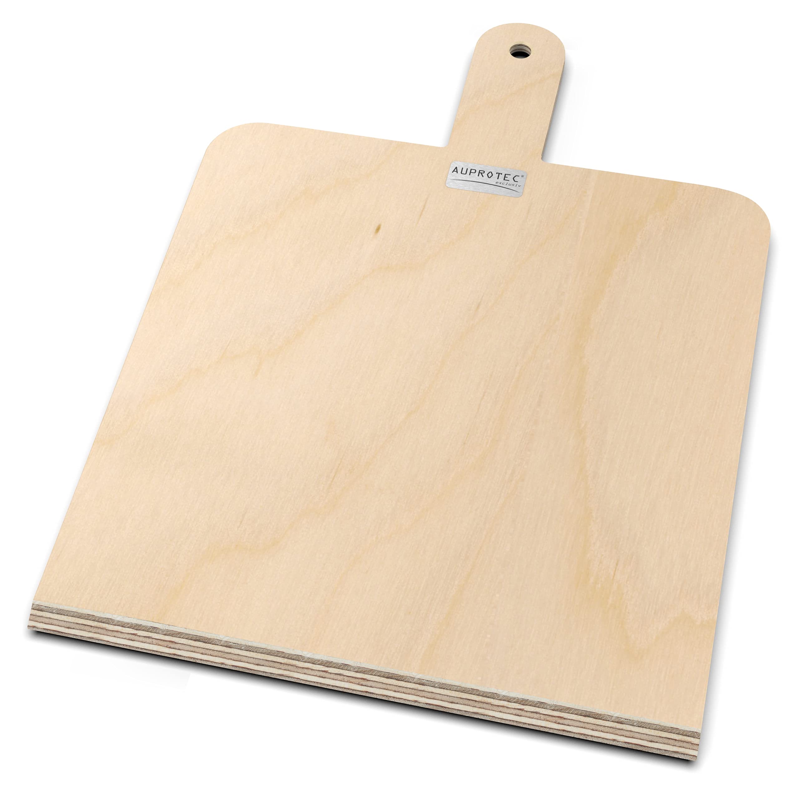 AUPROTEC Danny Wooden Pizza Shovel Pizza Board Birch Polished Size S 26 x 20 cm