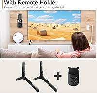 Vista 5 de Soporte base de TV para Samsung TV patas de repuesto para Samsung UN50TU7000FXZA UN55TU7000FXZA UN58TU7000FXZA UN50TU7000 UN55TU7000FXZA patas de TV