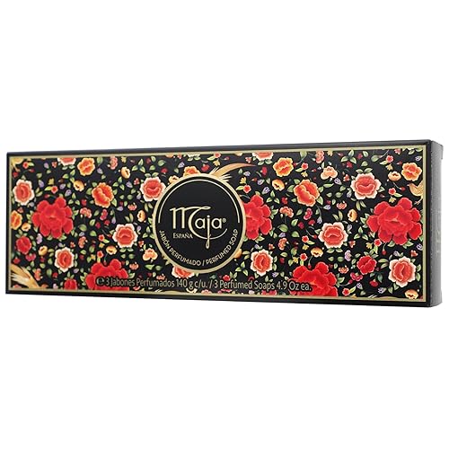 Miniatura 3 de Maja jabones clásico juego de 3 jabones de 140 g 4.9 oz cada uno. El aroma que seduce al mundo.