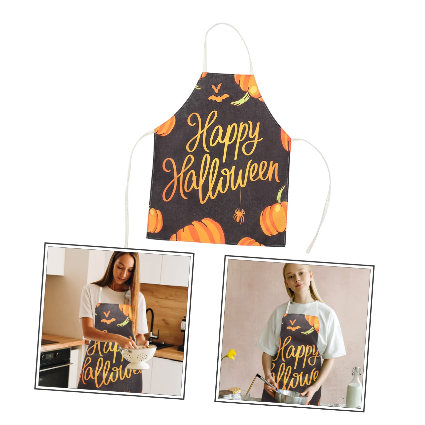 TOPBATHY 5 Piezas delantal de halloween delantales para servir es de barbacoa halloween barbacoa doméstico impermeable reutilizable poliéster