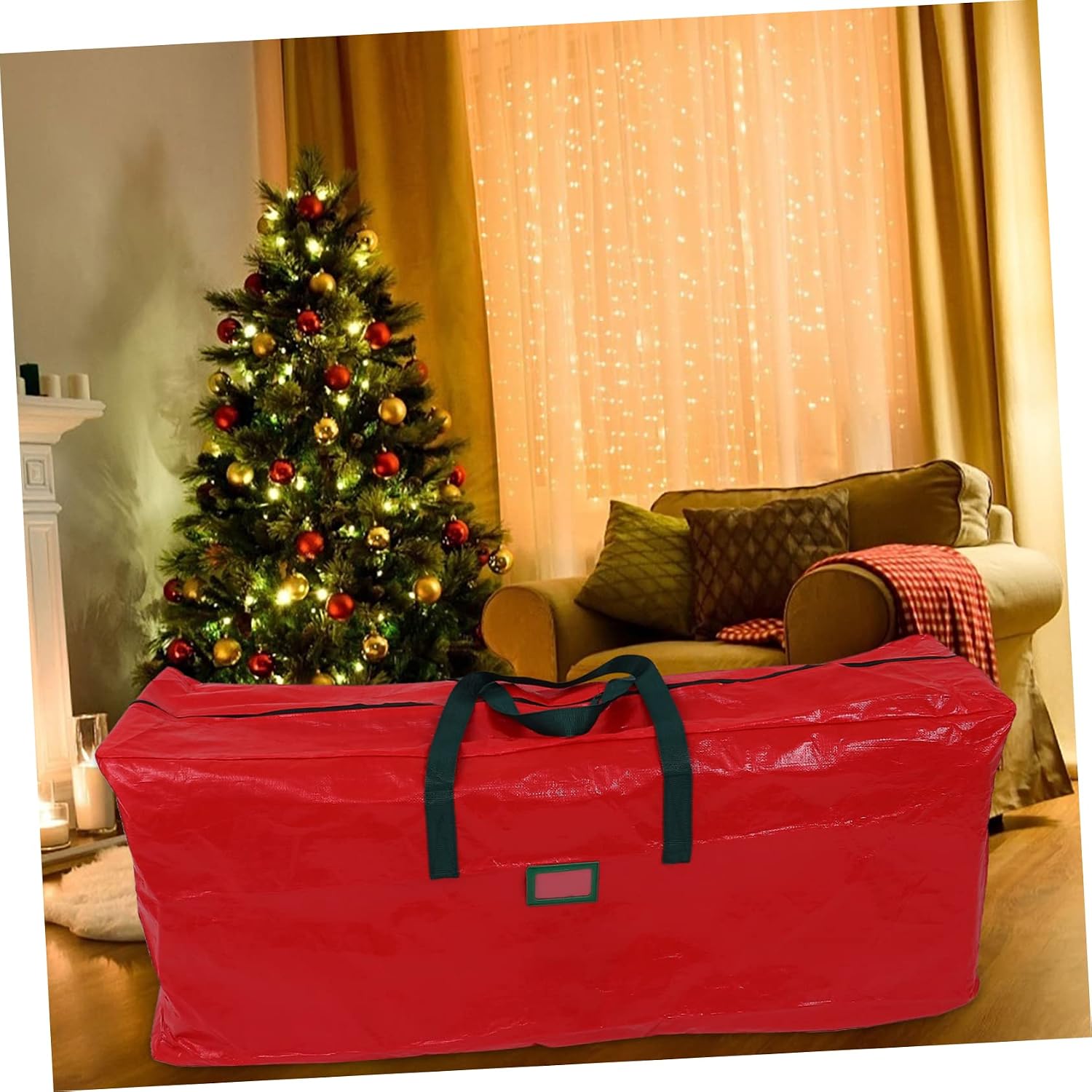 1pc Christmas Tree Storage Bag Xmas Tree Organizer Capacity for for Outdoor Furniture