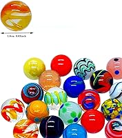 Vista 3 de 20 canicas vintage a granel para niños de 4 a 8 a 12 años, aficionado para canicas, juego de canicas, canicas pequeñas, juguete (0.630 in)