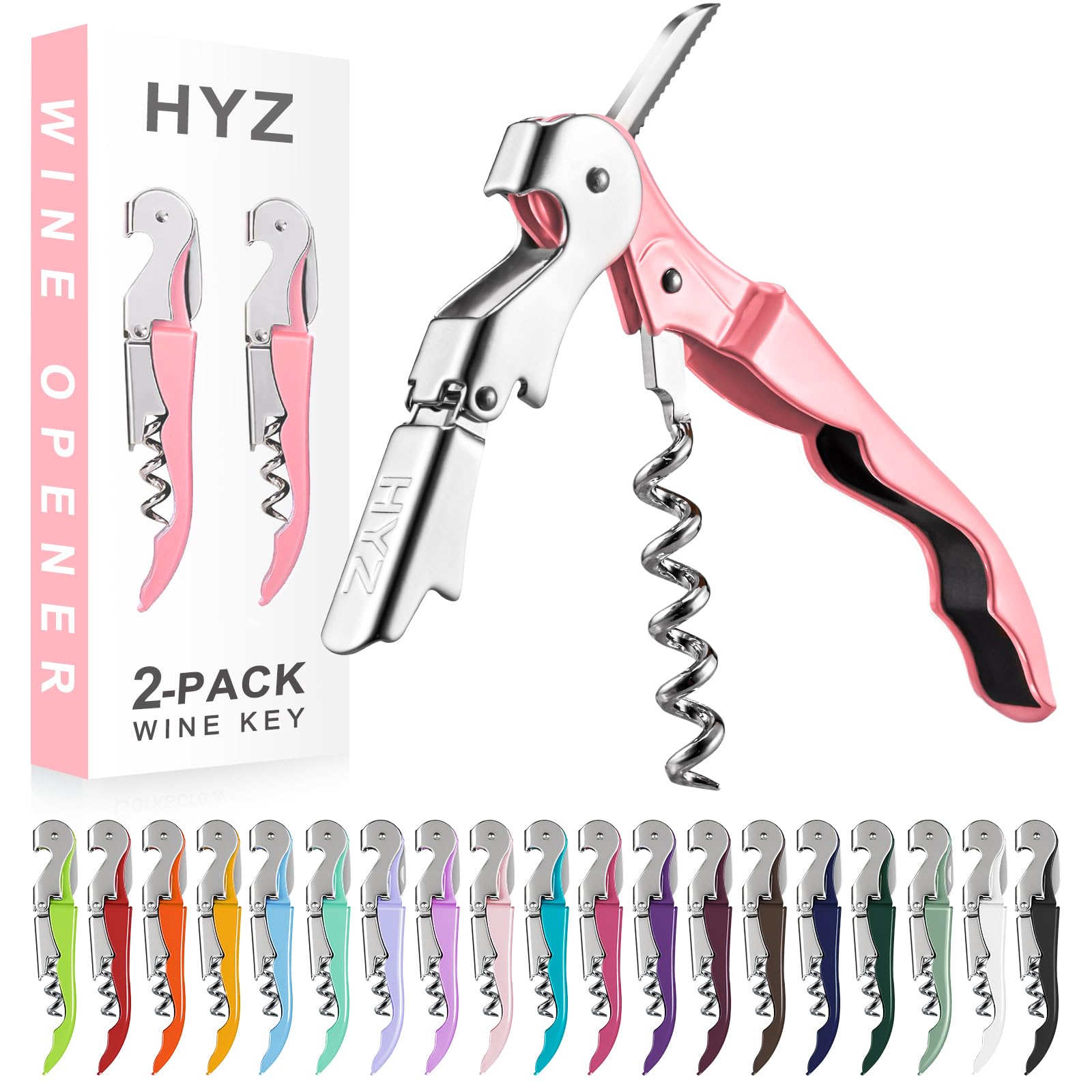 HYZ Wine Opener - Professional Waiter Corkscrew -30