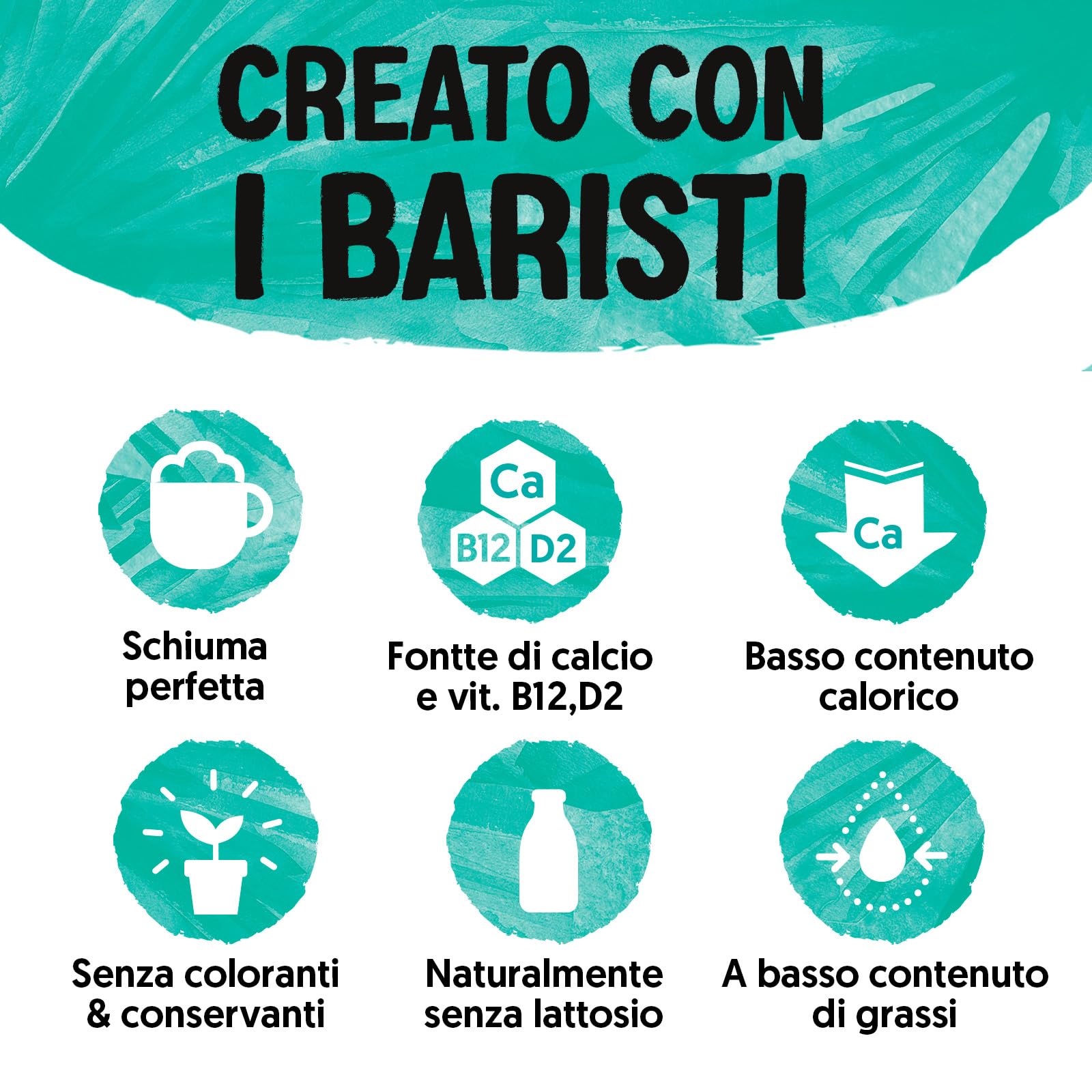 ALPRO BARISTA PROFESSIONAL, Bevanda al COCCO, Naturalmente Senza Lattosio, per Deliziose Creazioni da Bar 100% vegetale, Senza Glutine - 8 confezioni x 1 Litro