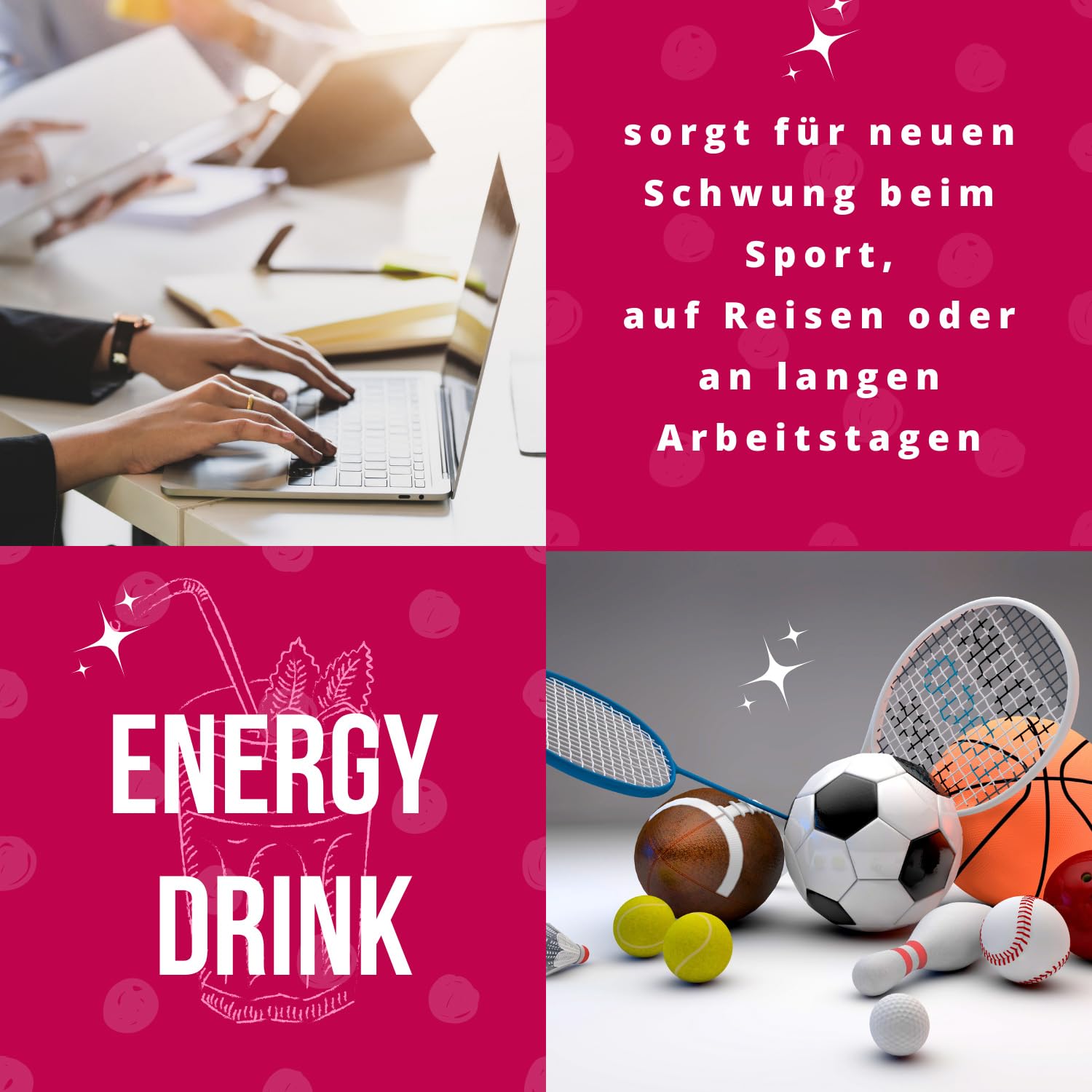 Luxofit Mandarinen Energy Drink Pulver, allergenfrei, Geschmacksintensiv, natürliche Farbstoffe, Taurinhaltiges Getränkepulver, einfache Zubereitung, Energieboost (10 Kg)