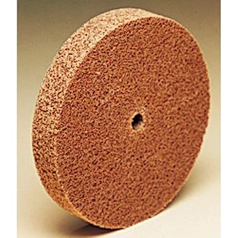 Scotch-Brite Cut and Polish Unitized Wheel, 3 in x 3/4 in x 1/4 in 5A FIN