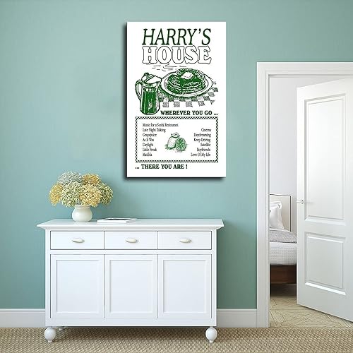 Miniatura 4 de YEZLH Harry - Póster de estilo Harry House de álbum de música póster en lienzo para decoración de pared pinturas impresas para sala de estar