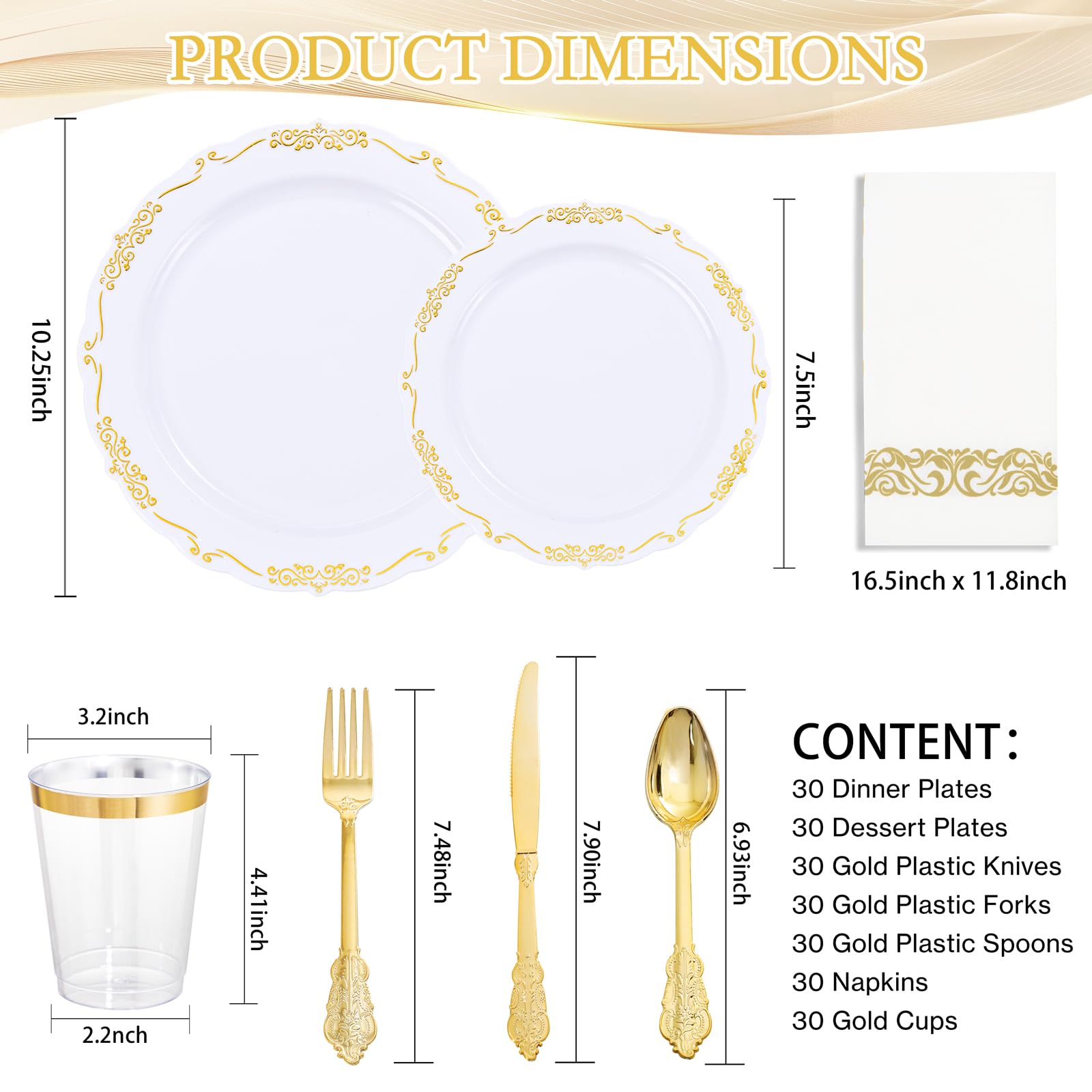 Supernal 210-Piece Dinnerware Set - Party Supplies -3 Supernal 210-Piece Dinnerware Set - Party Supplies -3