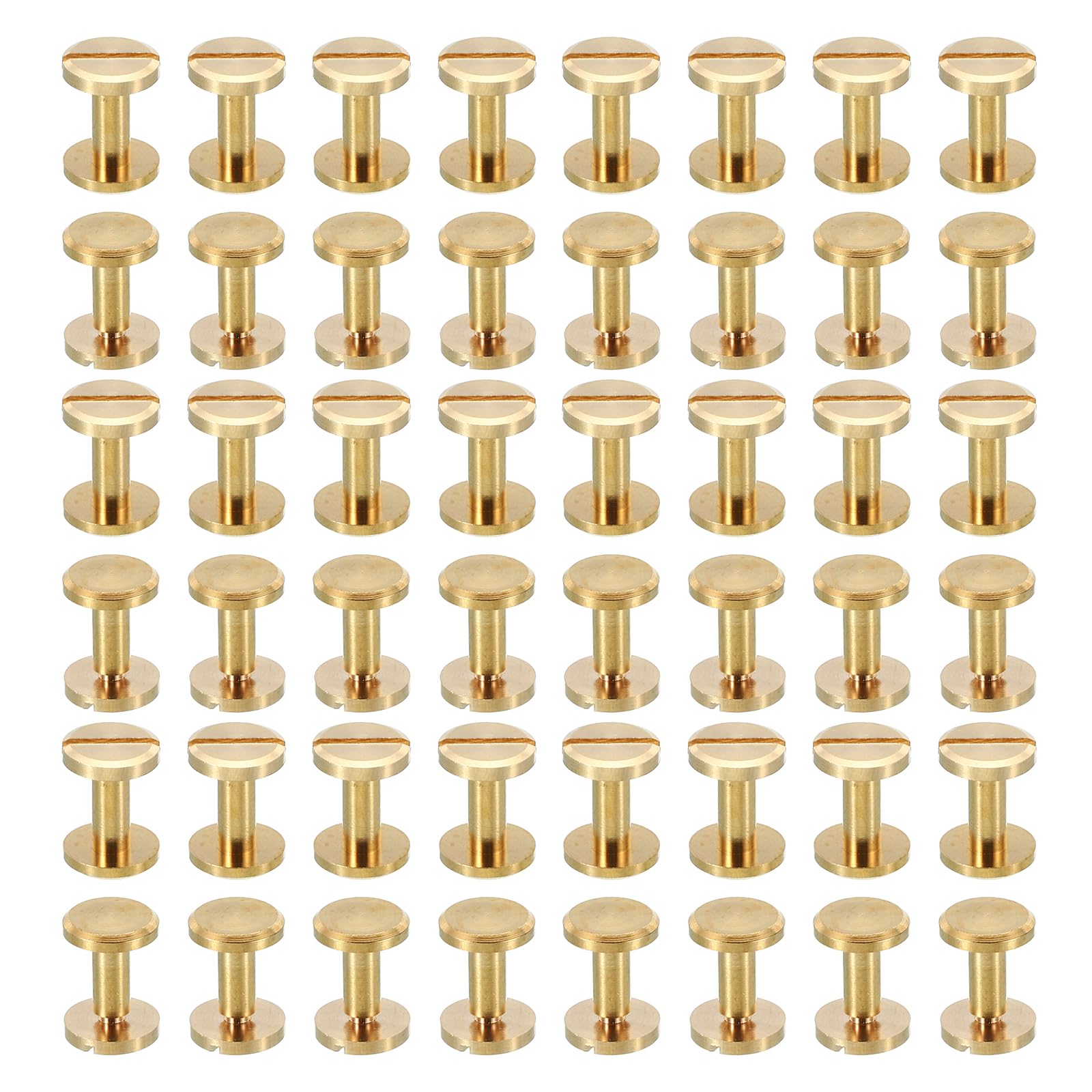 PATIKIL 50 Sets Chicago Screws