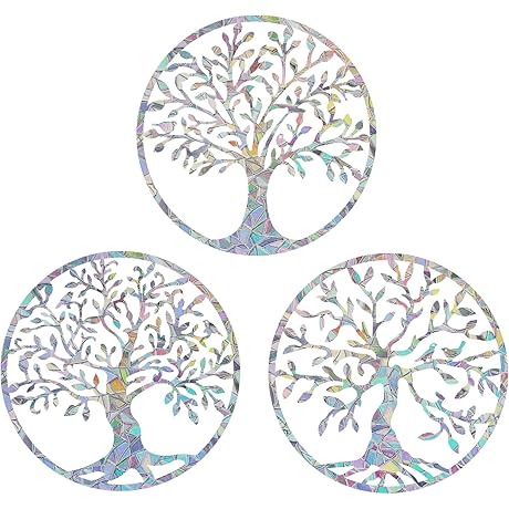 Rainbow Anti-Collision Window Stickers for Bird Strikes Prevention