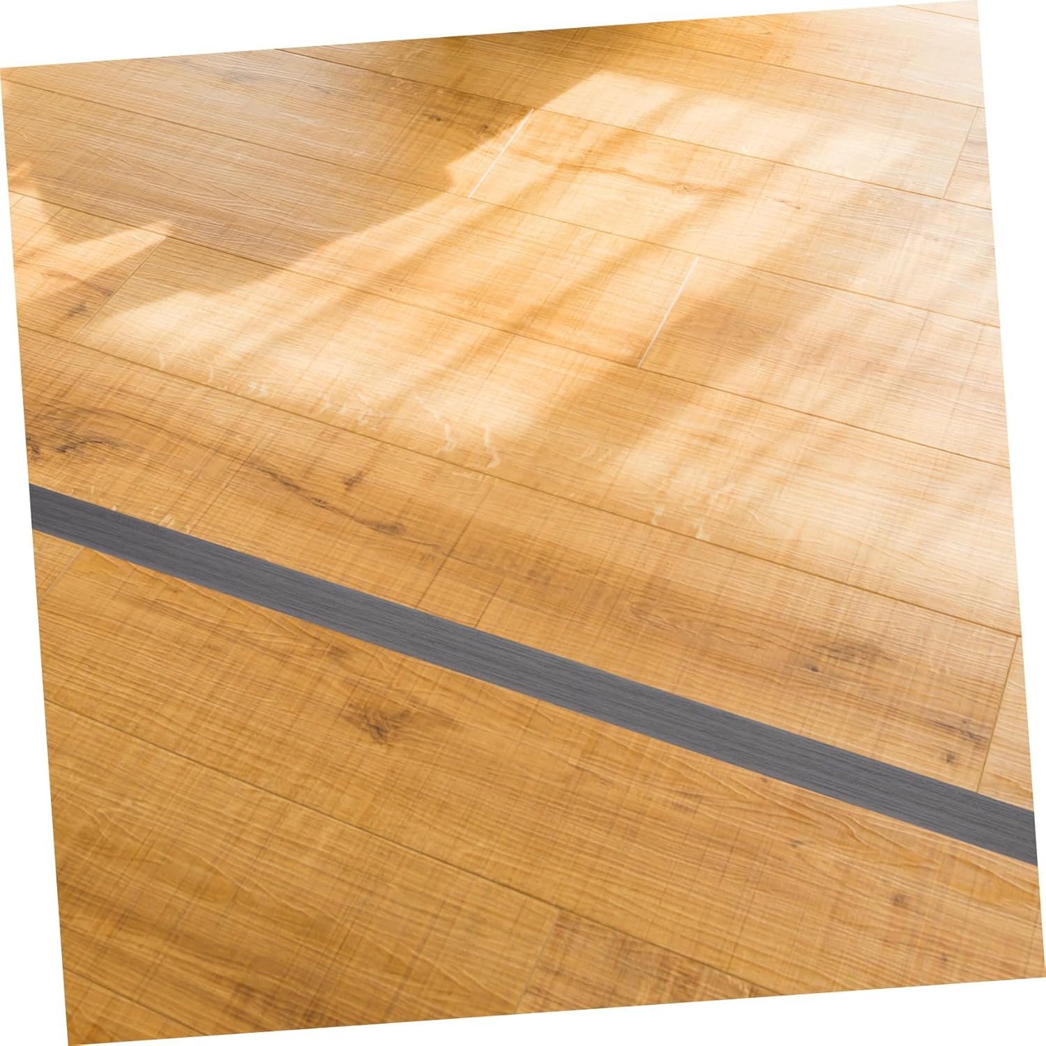 Self-Adhesive Floor Transition Strip Peel and Stick Grain Edging for Doorways Flexible and Trim for Transition Homes and Businesses