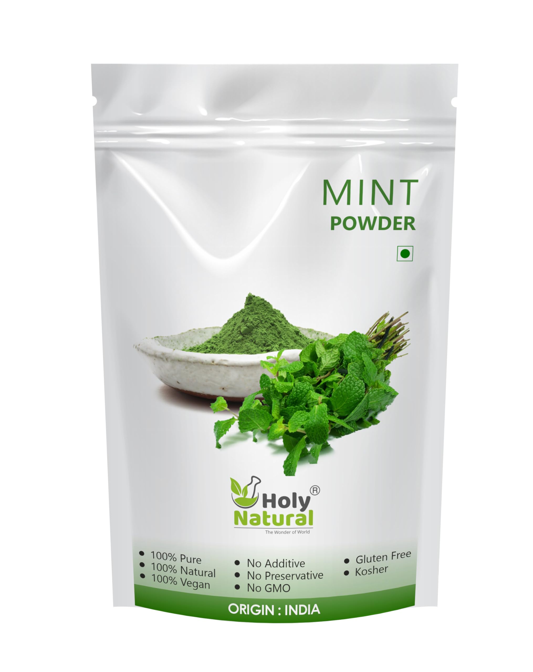 Holy Natural Mint powder (100gm), (Pudina powder), Super food & Healthy, Use for Drink, Juice & Sprinkle on Dishes. (B09WDX567W) Amazon Price History, Amazon Price Tracker