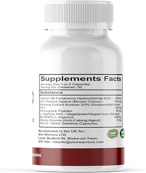 BoostUp for Men - Boost Up Male Performance - Supports a Healthy Blood Flow - Natural Ingredients - 60 Capsules/Slim Warriors