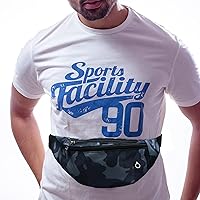 Vista 151 de Riñonera para hombres y mujeres, impermeable, para deportes, para viajes, senderismo, correr