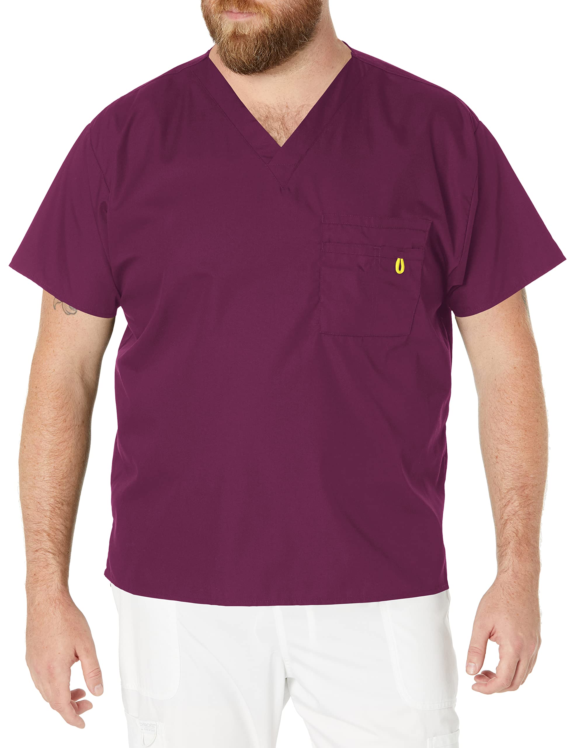 WonderWink Big The Alpha Unisex V-Neck Scrub Top