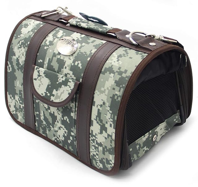 BPS Portador Transportín Bolsa Bolso de Tela para Perro Gato Mascotas Animales 2 Tamaños Elegir 37x29x25 cm (M