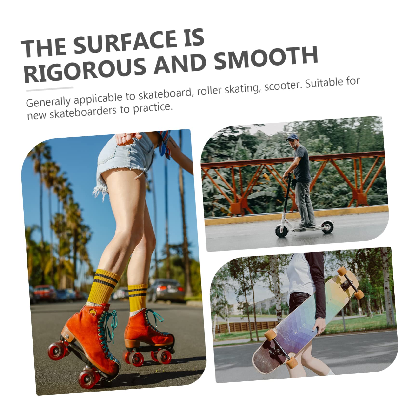 ifundom 10pcs Metal Skateboard Bearings Universal Inline Roller Skating Bearings High-Speed for Skateboards Roller Skates