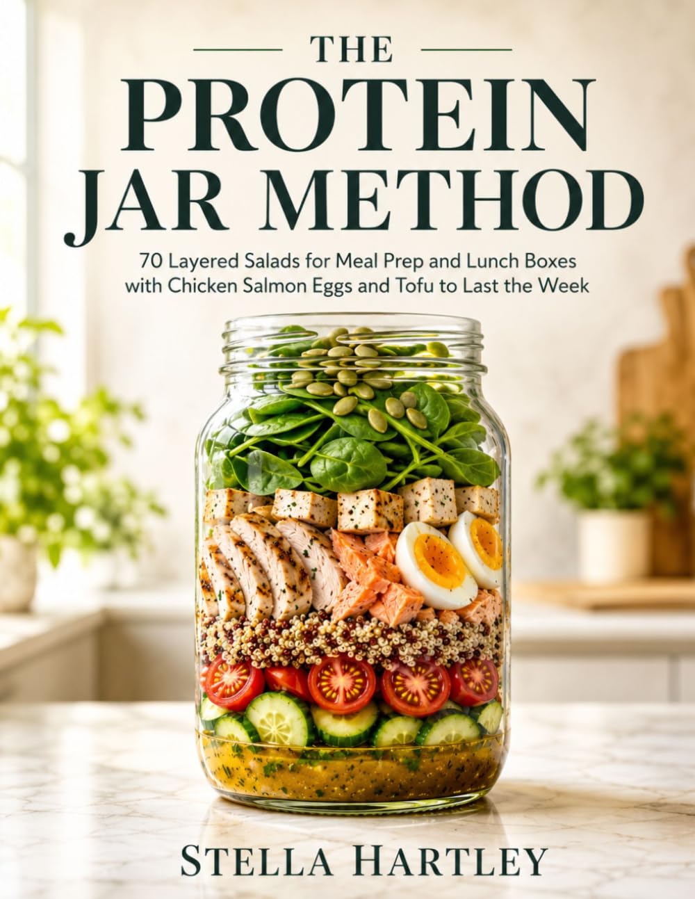 The Protein Jar Method: 70 Layered Salads for Meal Prep and Lunch Boxes with Chicken Salmon Eggs and Tofu to Last the Week