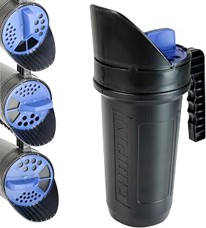 Chapin 8740A 64oz Poly Handheld Spreader - Year-Round Shaker for Seed, Fertilizer, Salt, Sand & Ice Melt with Adjustable Openings