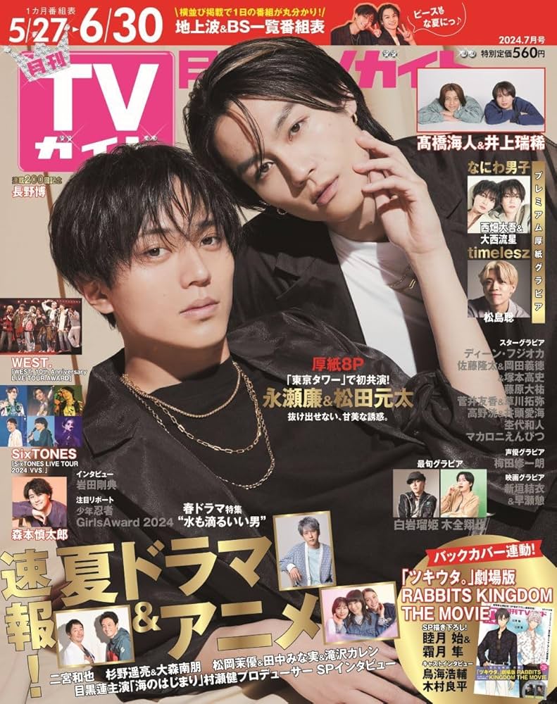 雑誌，T．V．ガイド TVガイドdan[ダン] vol.54 (発売日2025年01月27日) | 雑誌/定期