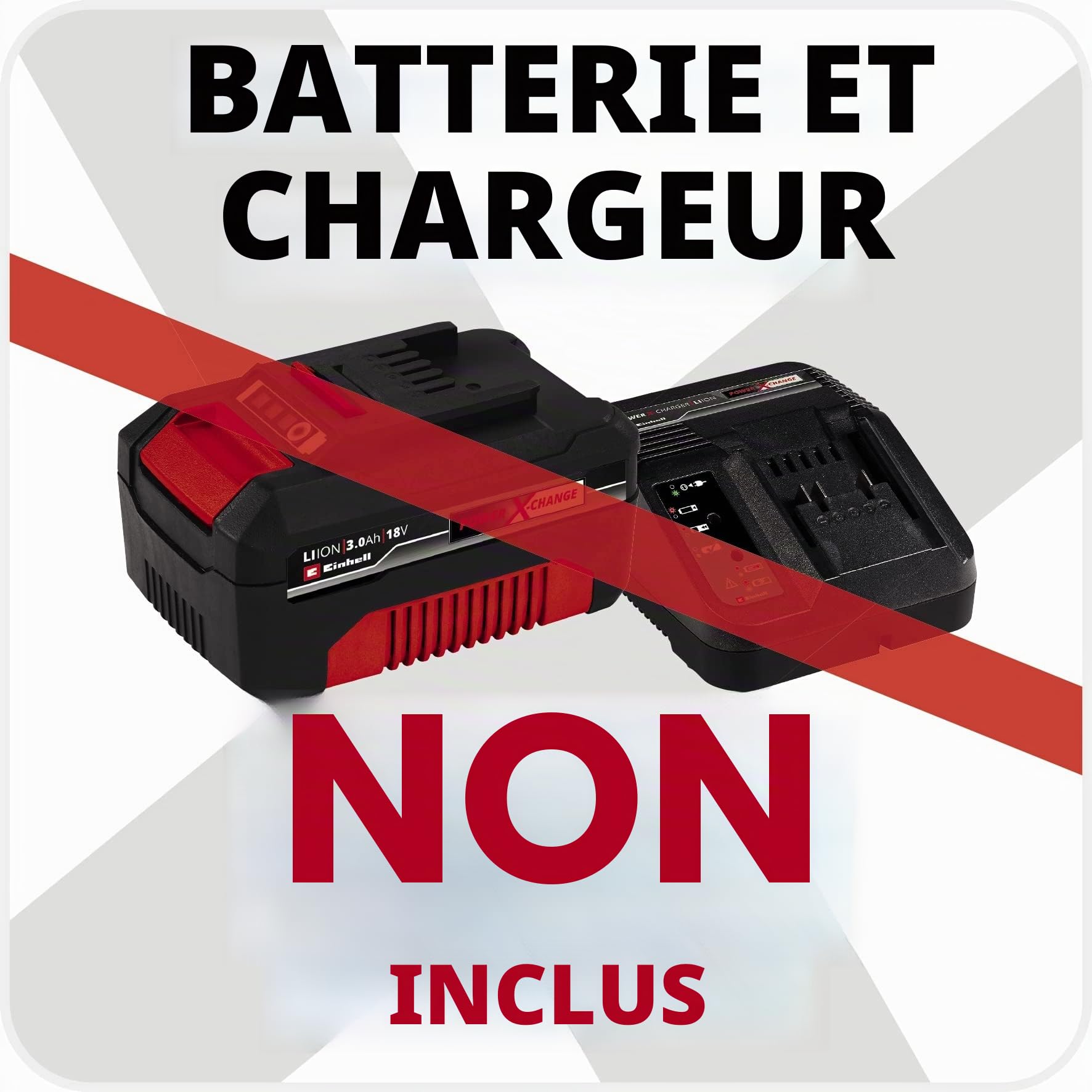 Einhell Elagueuse sur perche sans fil GE-LC 18 Li T-Solo Power X-Change (18 V, longueur de guide 20 cm, manche télescopique, guide et chaîne Oregon) Livré sans batterie ni chargeur