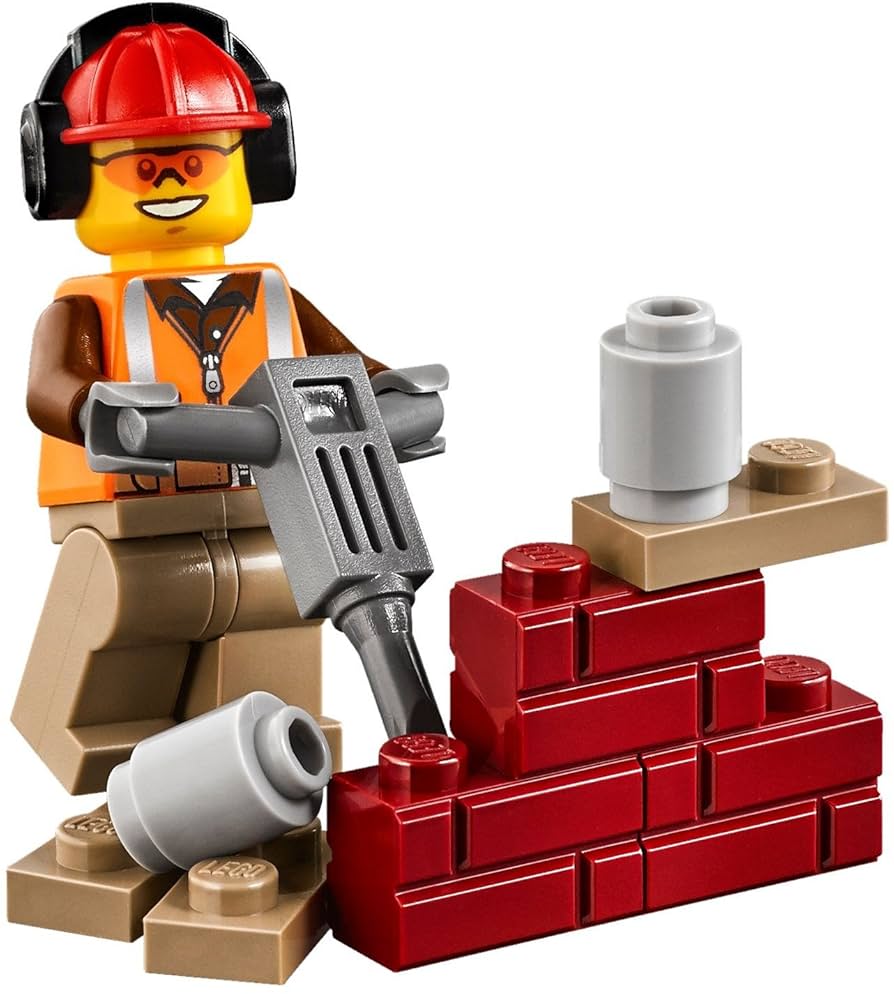 Amazon.com: LEGO 60152 Sweeper & Excavator Set : Toys & Games