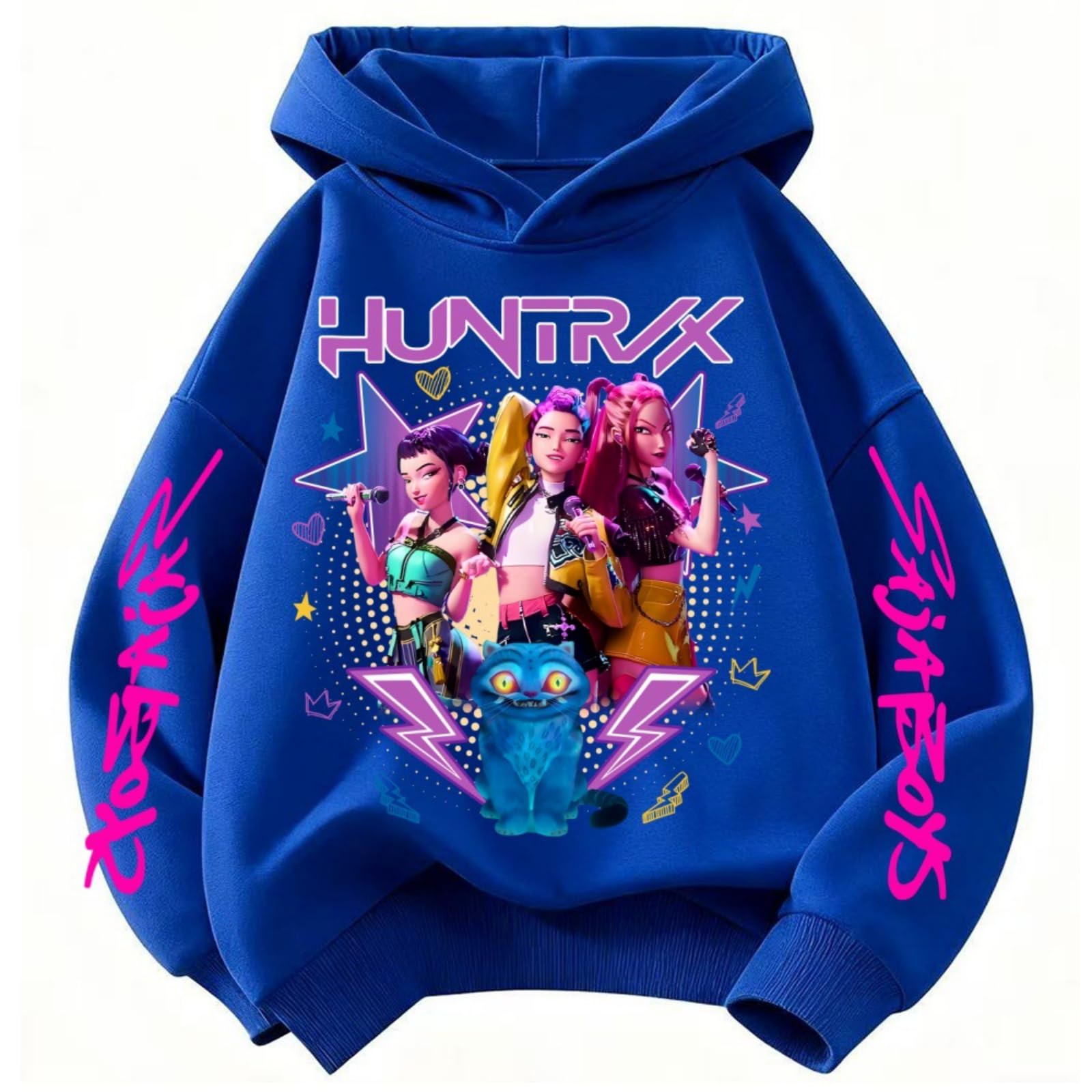 SXMURP K-Pop Hoodie For Girls Teens Trendy Long Sleeve Sweatshirt Graphic Print Cozy Hunters Hoodies — view 12