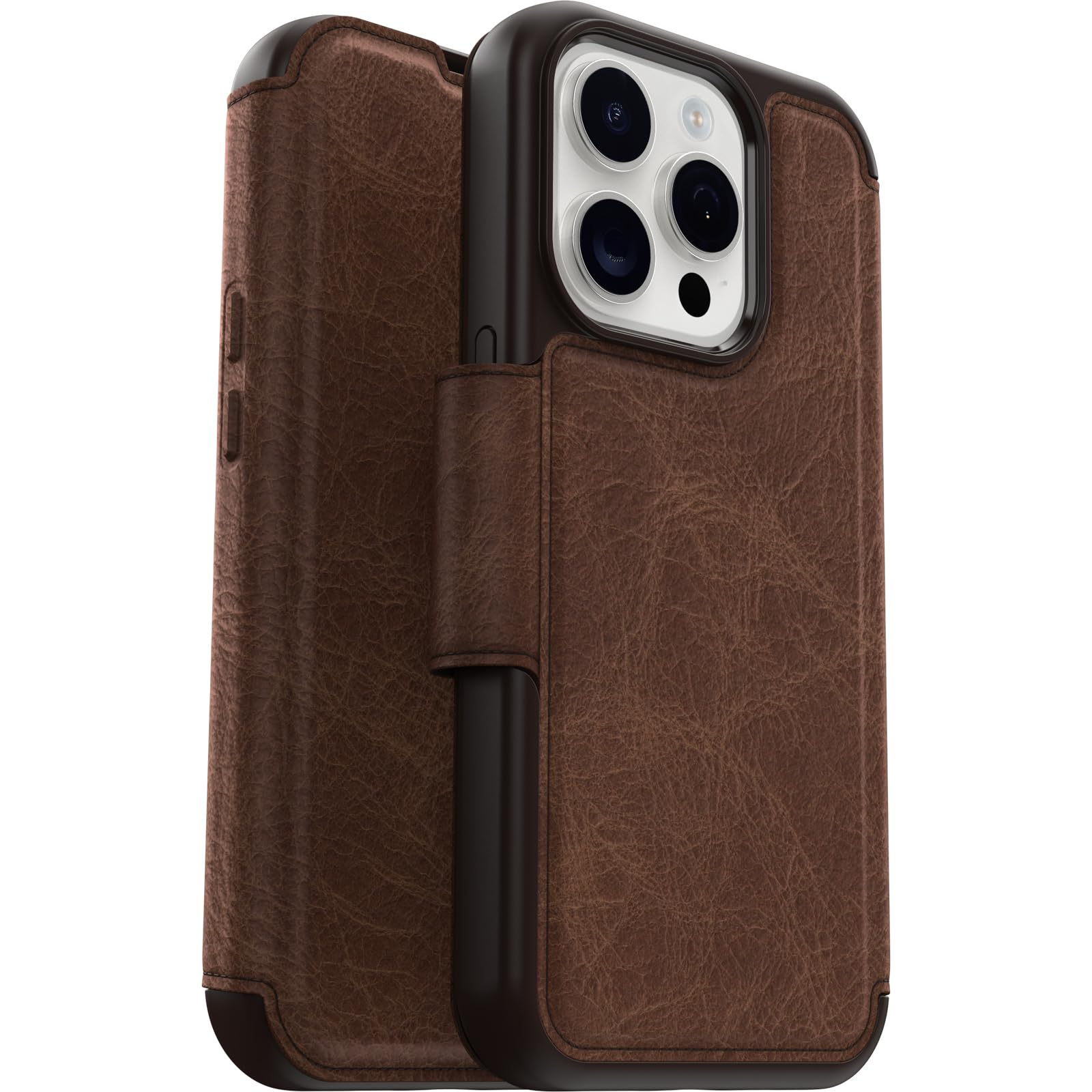 OtterBox iPhone15Pro (オンリー) 本革手帳型H030-01 Amazon.com: OtterBox iPhone 15 Pro (Only) Strada Folio Series Case