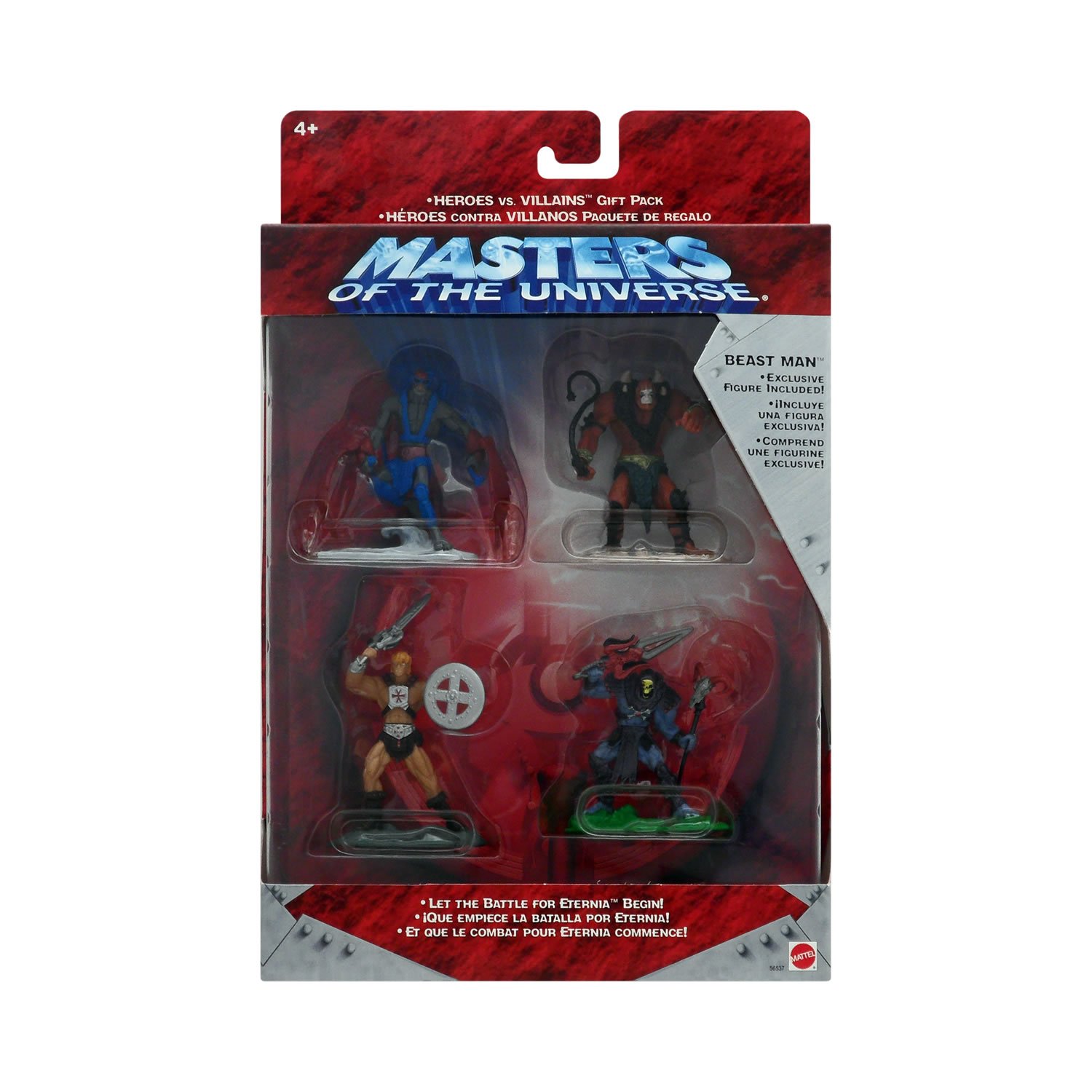 Amazon.com: Masters of the Universe 4 pack with He-man, skeletor