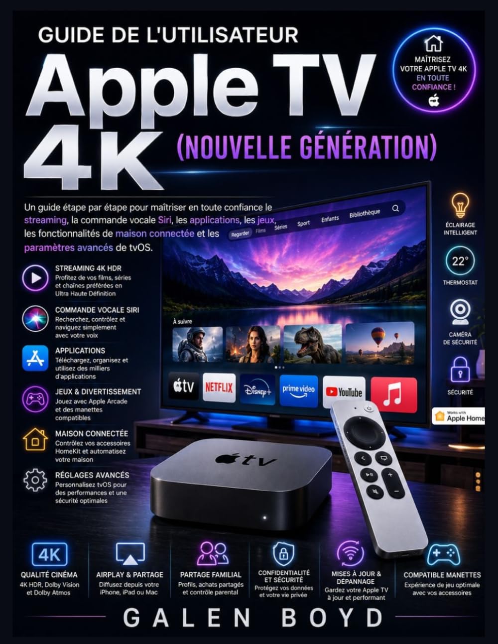 Guide de l'utilisateur Apple TV 4K (nouvelle génération)