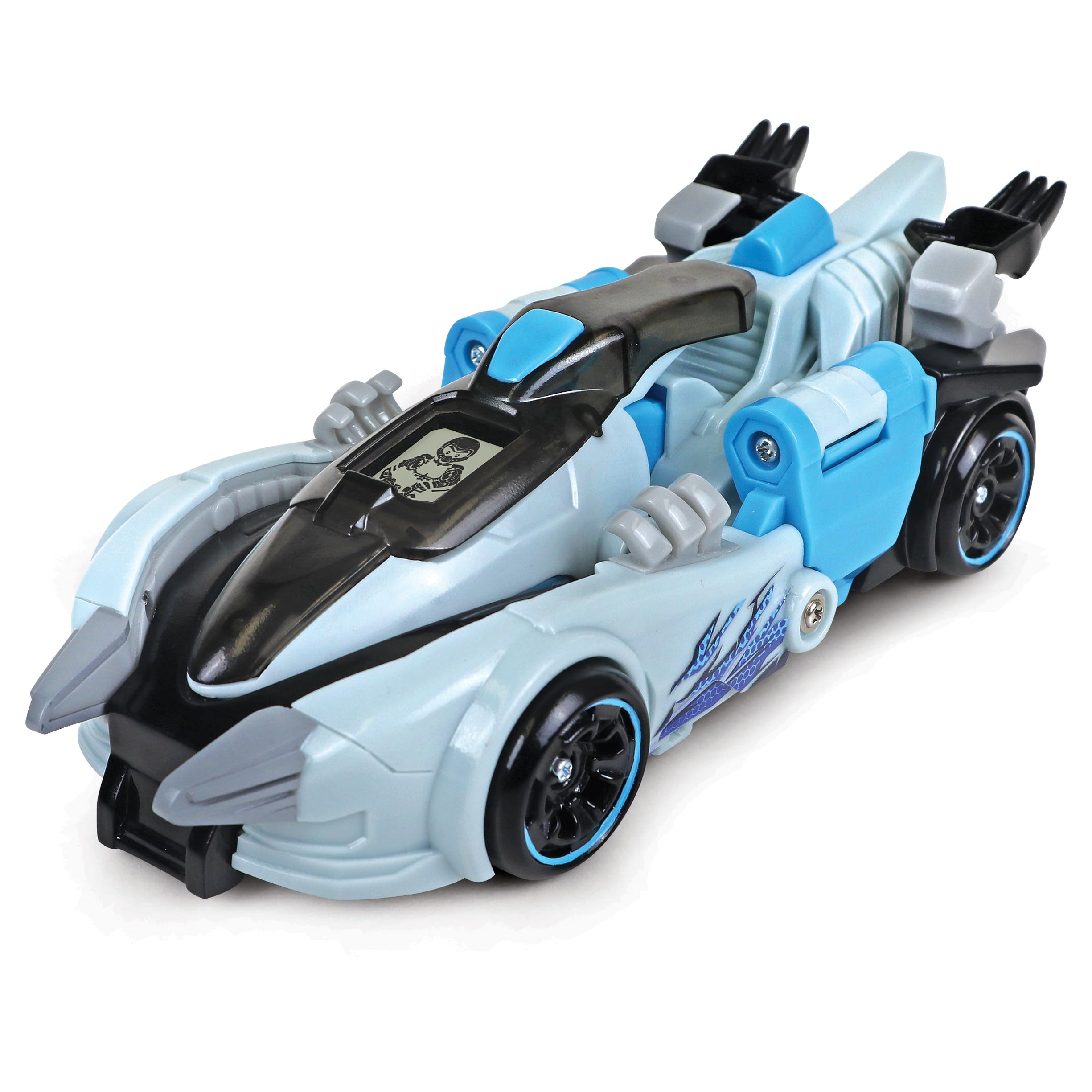 VTech - Switch&Go Dinosaurio Transformable Interactivo, Veloz Pterodáctilo, bólido de Carreras, Dinosaurio y Vehículo con Luces y Sonidos, Versión ESP