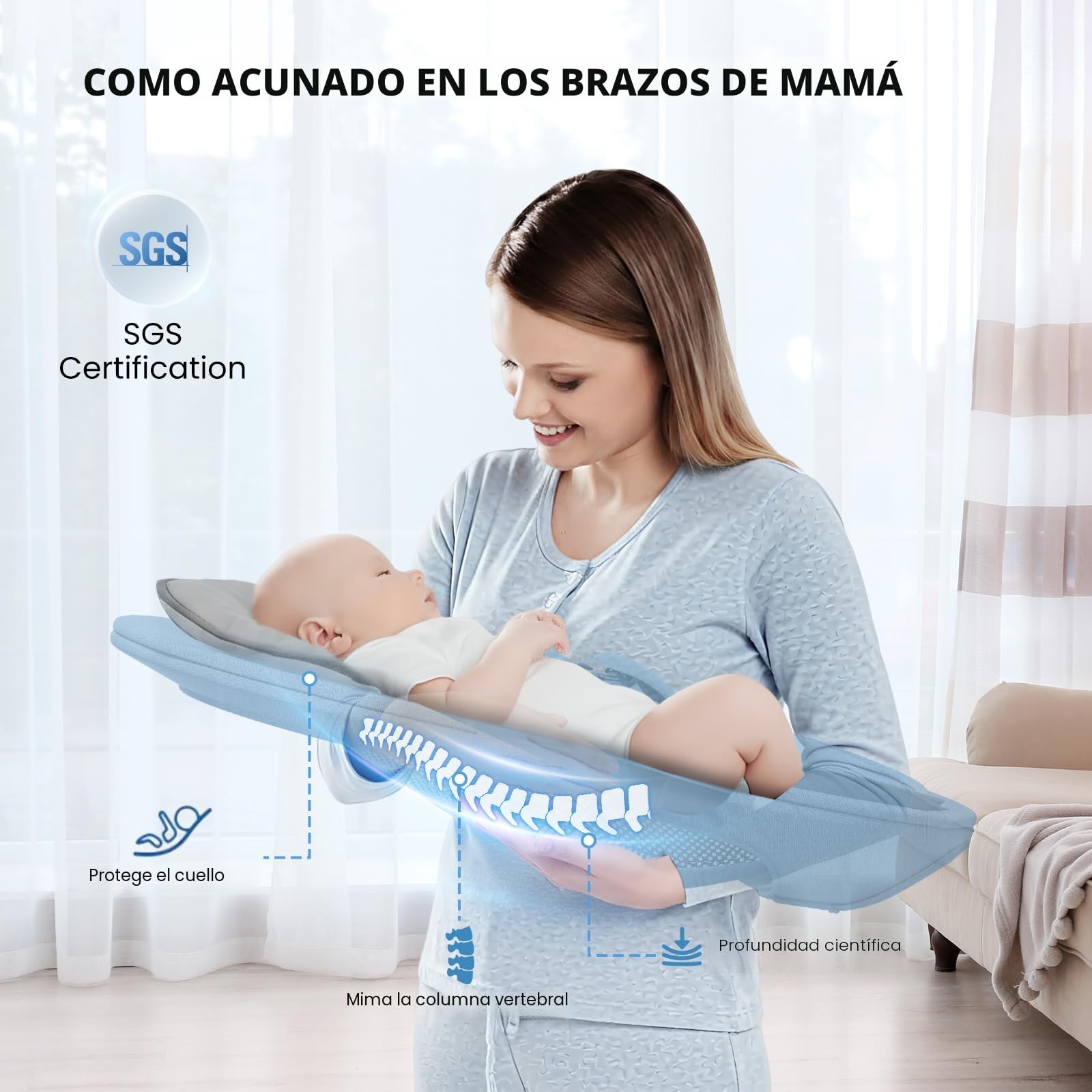 Hamaca para Bebé, Arnés Actualizado de 5-Puntos Eléctrica Silla Mecedora para 0-9 kg de Bebé, App y Control Remoto Hamaca Bebe con 3 Temporizadores, 5Velocidades de Columpio y Melodias Gris