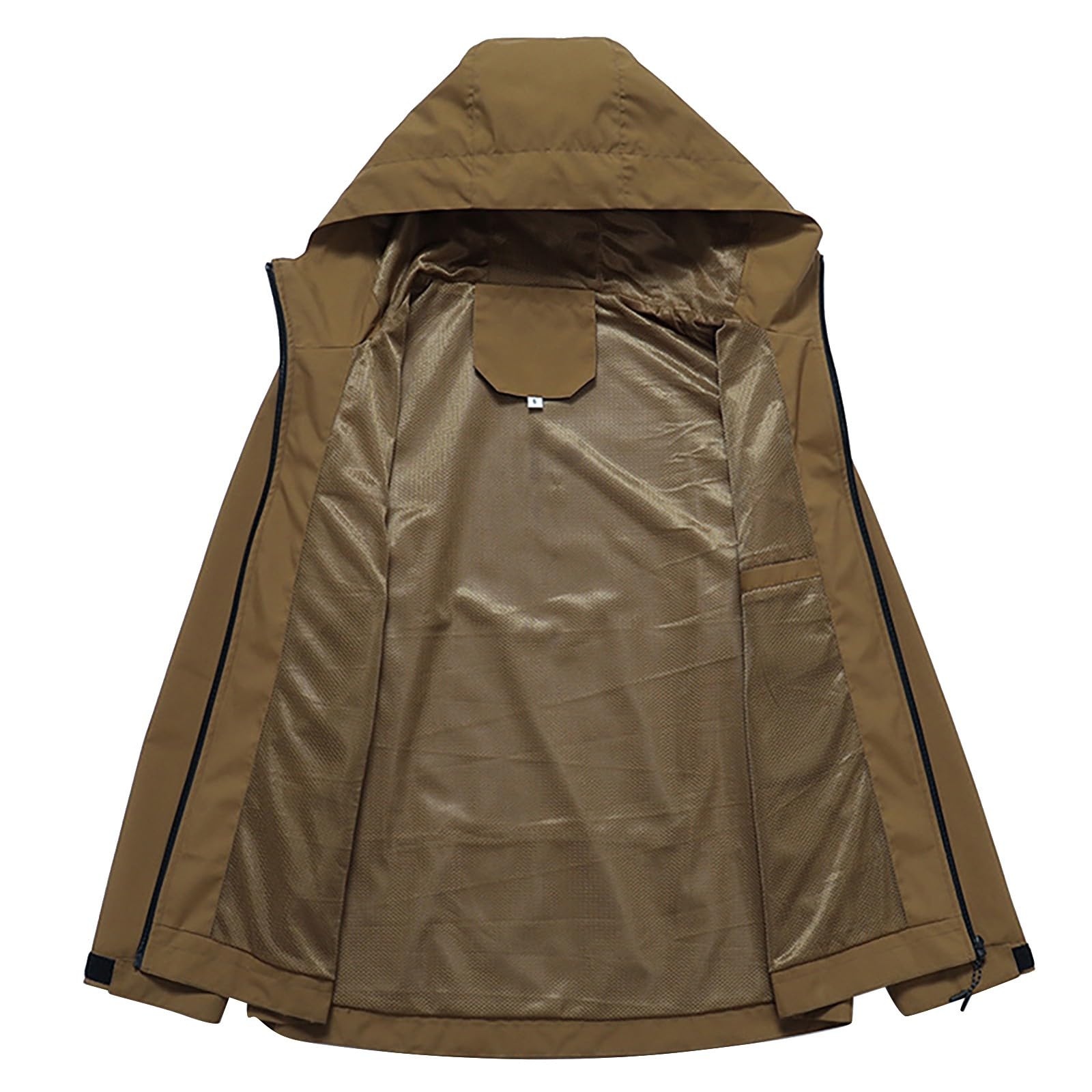 Chubasqueros para mujer, impermeables, largos, impermeables, con capucha, abrigos largos para mujer, chaqueta ligera para mujer, chaquetas casuales, abrigos de lluvia para mujer