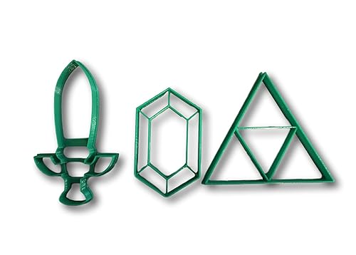 Legendary Sward and Stones Cookie Cutters (Set of 3)