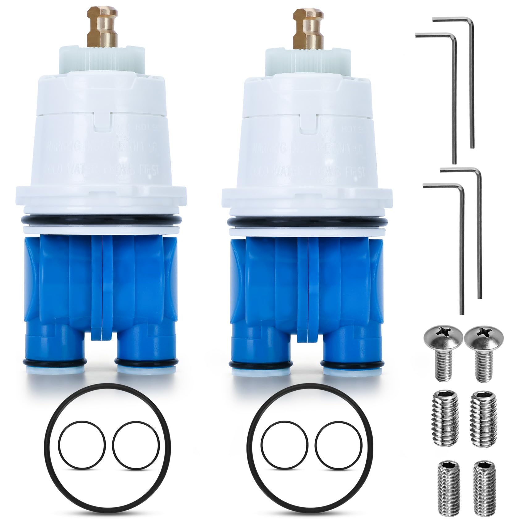 RP19804 Shower Cartridge Assembly Replacement for Delta Monitor 1300/1400 Series Tub/Shower Valve, Compatible with Single Handle Monitor System (1993–2007)