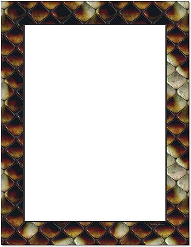 Miniatura 5 de Animal Skins - Papel para impresora láser y de inyección de tinta con membrete (100 hojas, tigre)